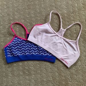 SET of Calvin Klein Training Bras